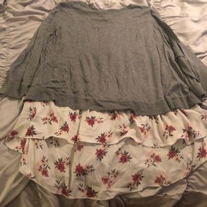 Ann Taylor Loft gray sweater